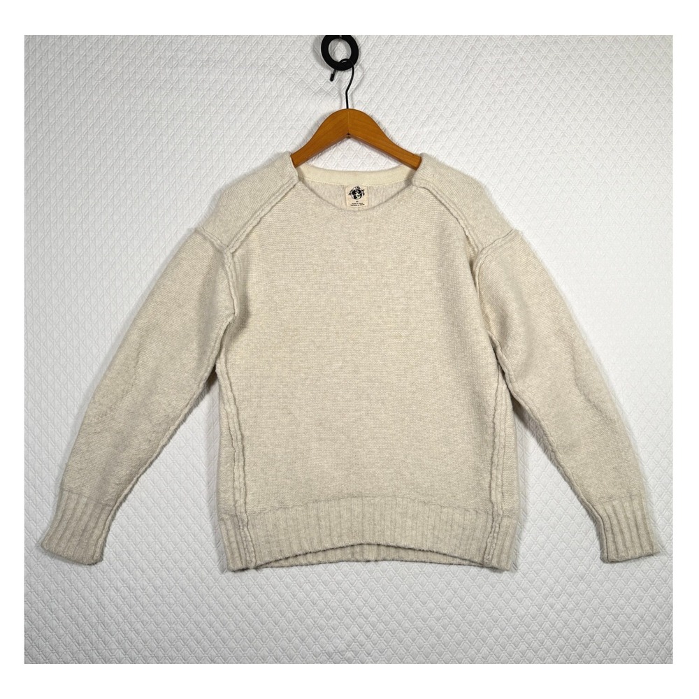 We The Free People Care Eastwood Tunic Sweater XS Cozy Cream Oatmeal Knit